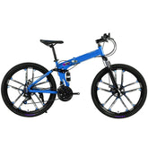 Foldable Bicycle 26 Inch Blue Rover 10 - Colorland Toys